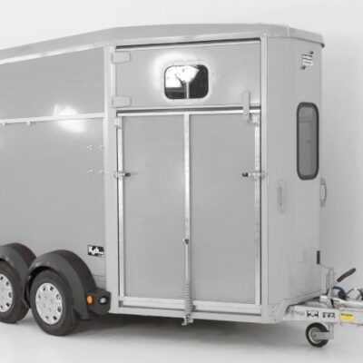 Ifor Williams Pferdeanhänger HB511|Silber|Frontausstieg