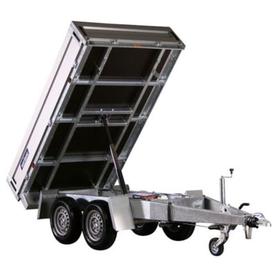 Variant PKW Anhänger Heckkipper 2715 T2, 2700 kg, Ladeflächeca. 2,55 x 1,45 m – elektrische Pumpe