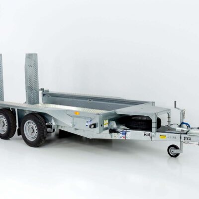 Ifor Williams Baumaschinenanhänger GX105 157x303 2,7t | Einzelrampen | Aluboden