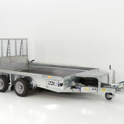 Ifor Williams Baumaschinenanhänger GX105 HD 157×303 3,5t | Auffahrrampe