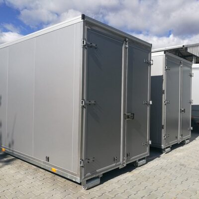 Vezeko Sandwichkoffer Aufbau 260x176x200 cm für KONOS | Hakengerät