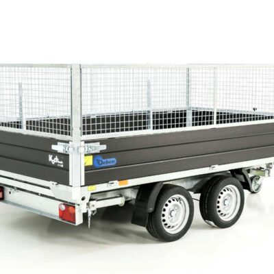 Debon Dreiseitenkipper 180×324 3,5t | Black Edition | Gitter | Rampen | Stützen