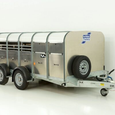 Ifor Williams Viehanhänger TA5 12x4 156x372 cm Höhe: 120 cm | 2,7t