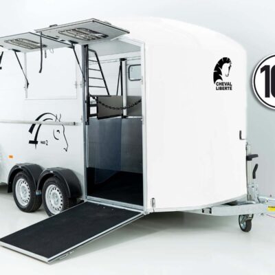 Cheval Liberte Pferdeanhänger MAXI 2 | weiß
