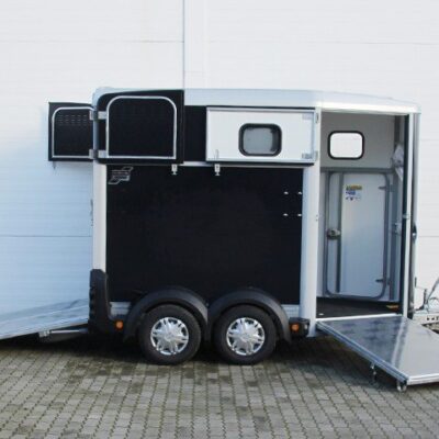 Ifor Williams Pferdeanhänger HB506|Frontausstieg|Klappenkombi|schwarz