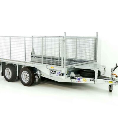 Ifor Williams Baumaschinenanhänger GX105 157x303 2,7t | Auffahrrampe | Gitter