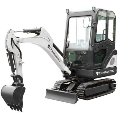 Minibagger „Bobmaster Premium“ – Diesel, 1200 kg mit Knickarm + Joystick-Steuerung
