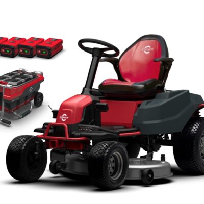 Cramer Aufsitzmäher 82LT107 inkl. Akkus und Transport-Schnellladegerät