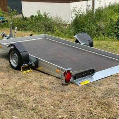 Autotransporter Humbaur HKT 183117 S – absenkbarer Smartanhänger