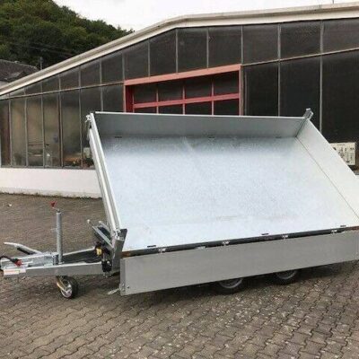 Dreiseitenkipper Humbaur HTK 2700.31 – 2.700kg elektrisch kippbar!