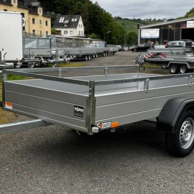 Kastenanhänger Saris McAlu Pro DV 75 – robuster Aluminium Kastenanhänger